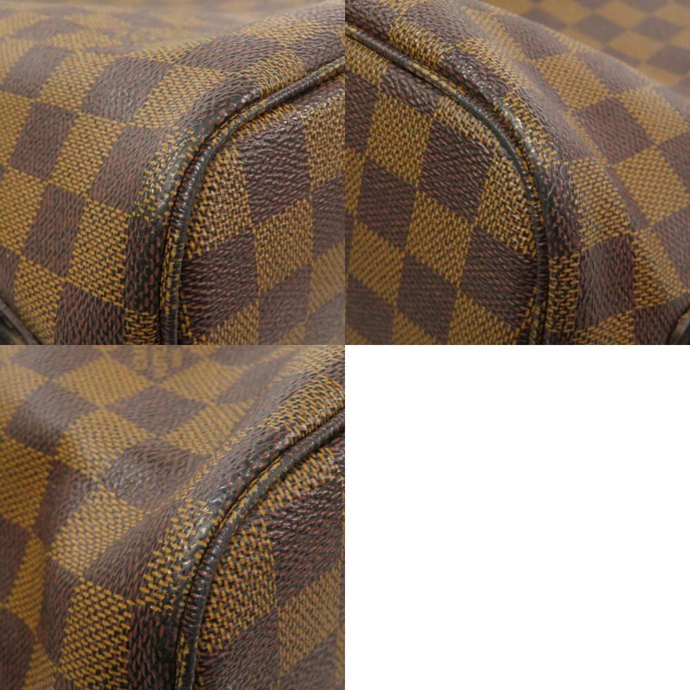 Louis Vuitton Canvas Cabas Bag Ebene Shoulder Damier Brown Rivington - Picture 10 of 11